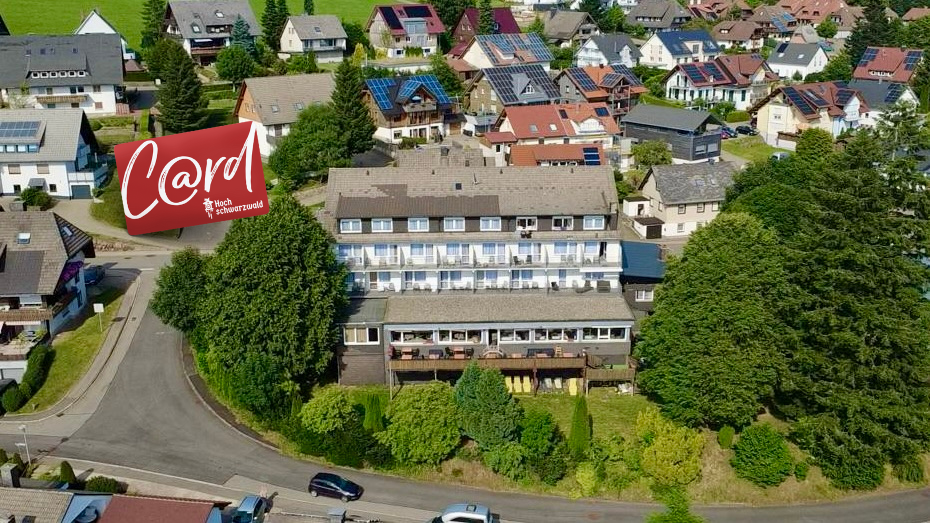Hotel mit Hochschwarzwald Karte